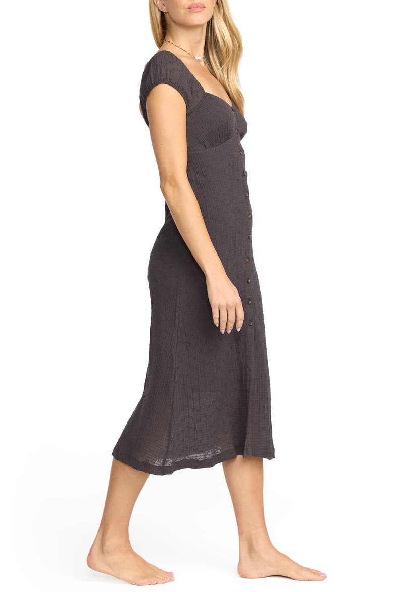 Distant Tides Midi Dress, Alternate, color, BLACK SANDS