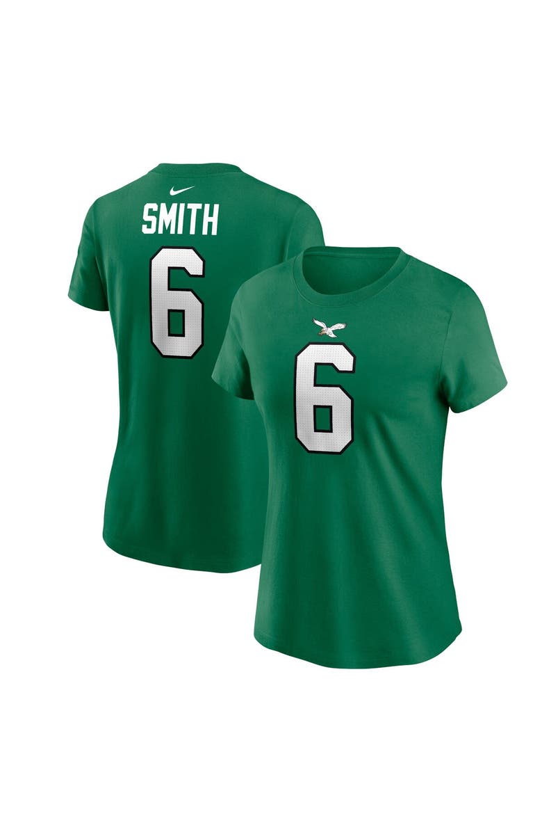 Nike Women's Nike DeVonta Smith Kelly Green Philadelphia Eagles Player Name & Number T-Shirt, Main, color, Kelly Green