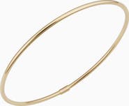 Oradina 14K Gold Everything Bangle Bracelet