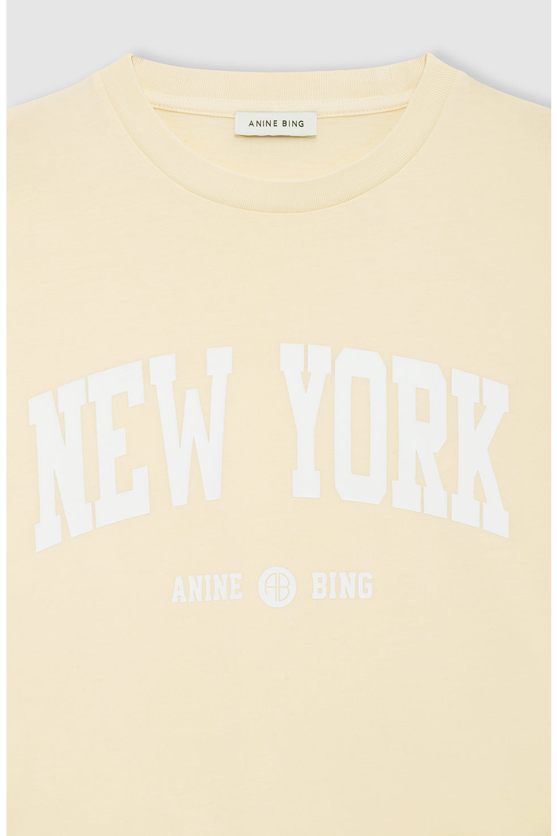 Cade New York University Tee, Alternate, color, Butter Yellow