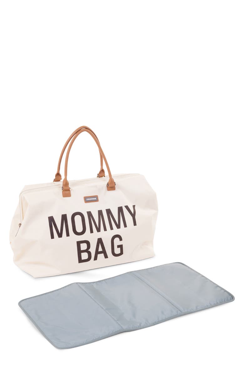 XL Travel Diaper Bag, Alternate, color, OFF WHITE