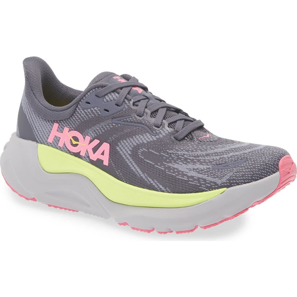 HOKA Arahi 8 Running Shoe in Charcoal Grey /Grey Skies  product