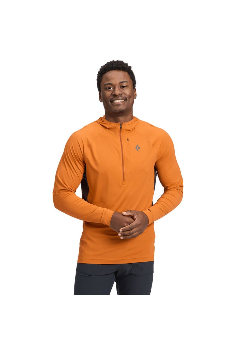 Alpenglow Pro Hoodie - Men's, Main, color, Saffron