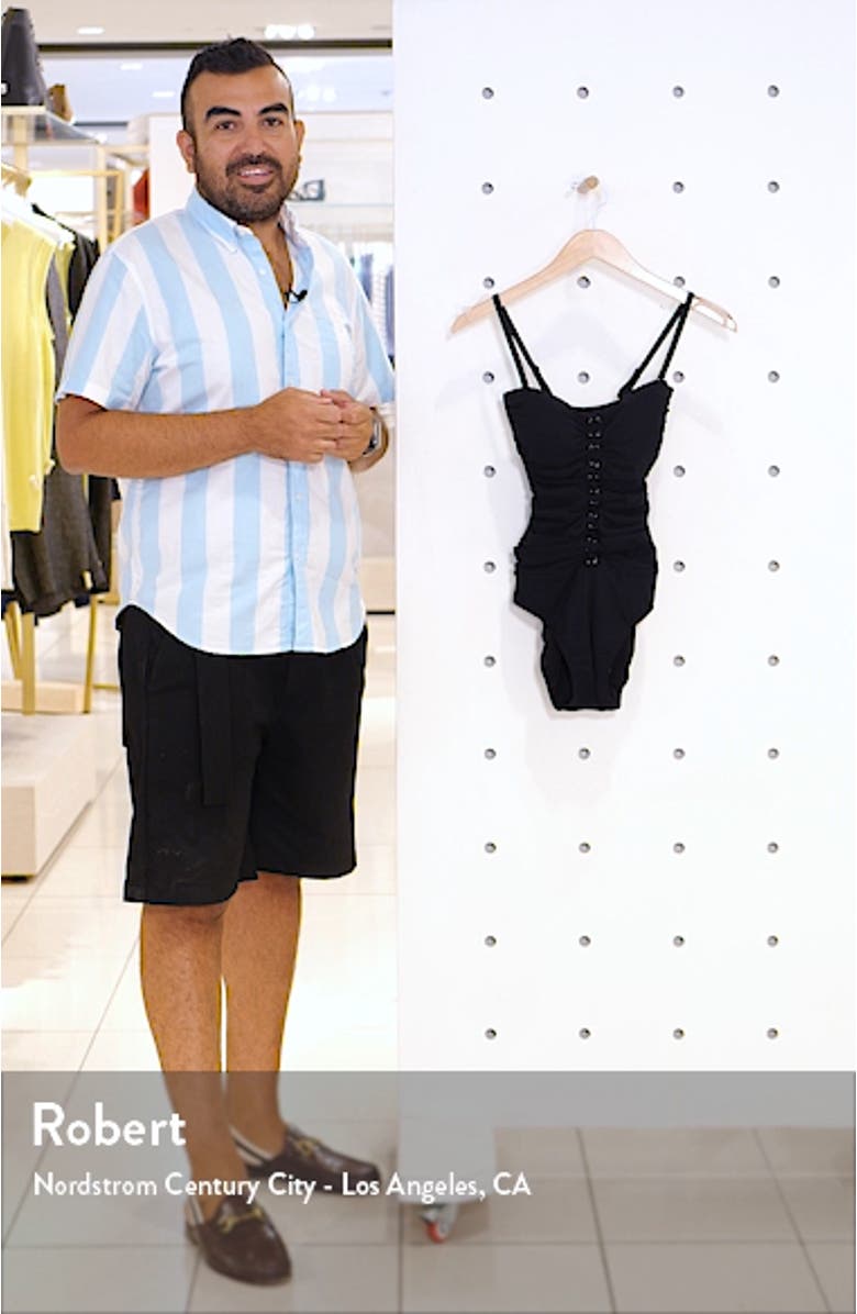 Moto Bandeau One-Piece Swimsuit, sales video thumbnail