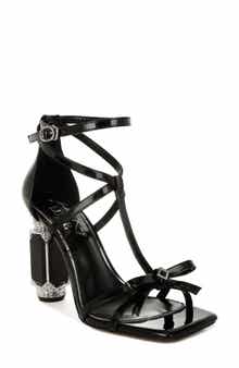 LONDON RAG Affluence Crystal T-Strap Sandal