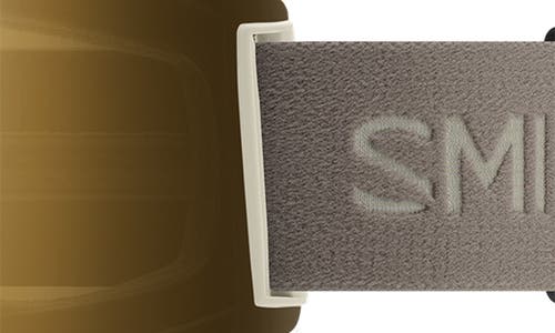 Smith Squad Mag™ 186mm Snow Goggles In Chalk/sun Black Gold Mirror