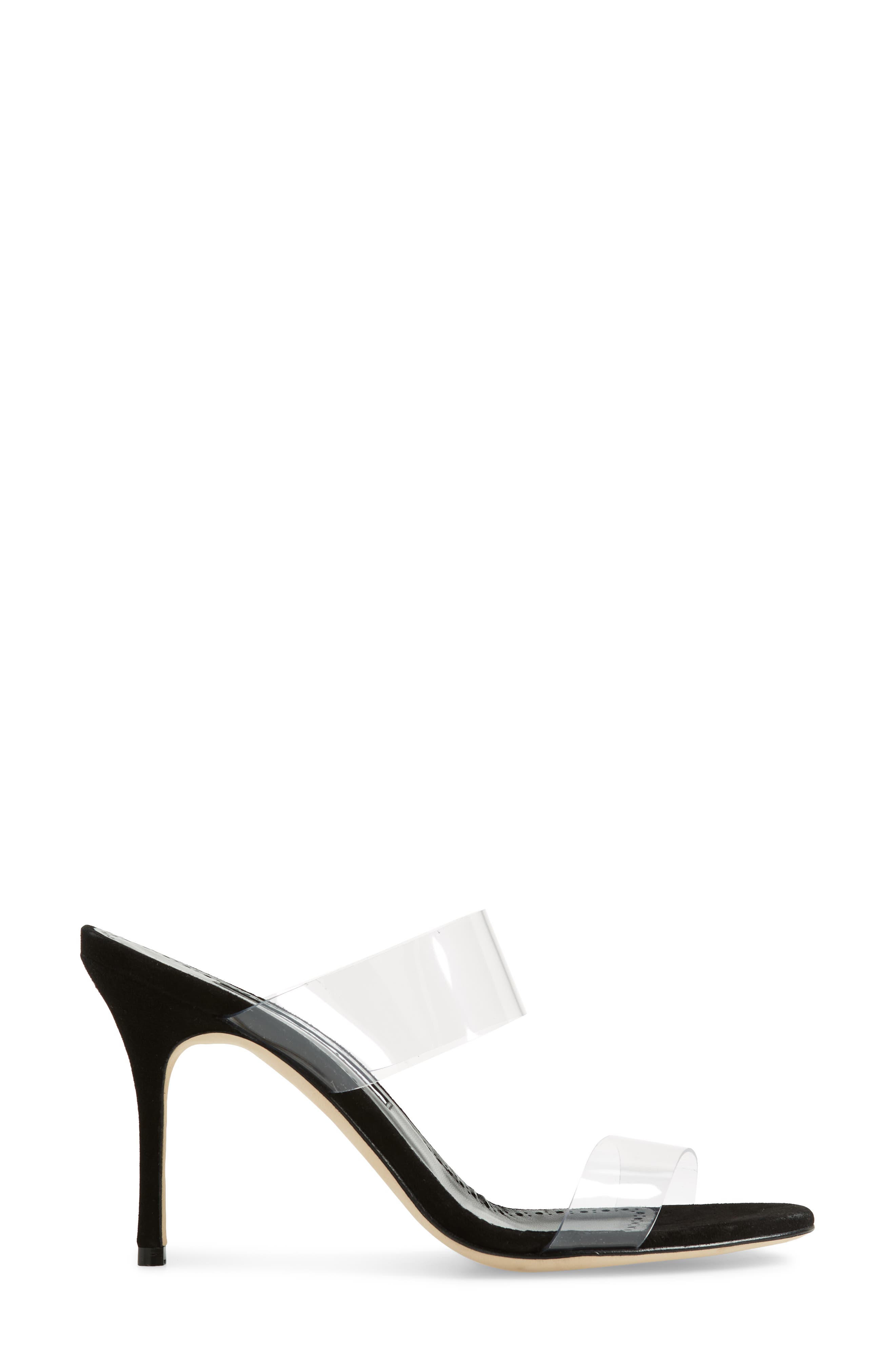 Manolo Blahnik Scolto Transparent Strap Sandal, Alternate, color, 
