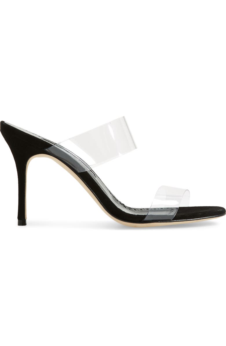 Manolo Blahnik Scolto Transparent Strap Sandal, Alternate, color,