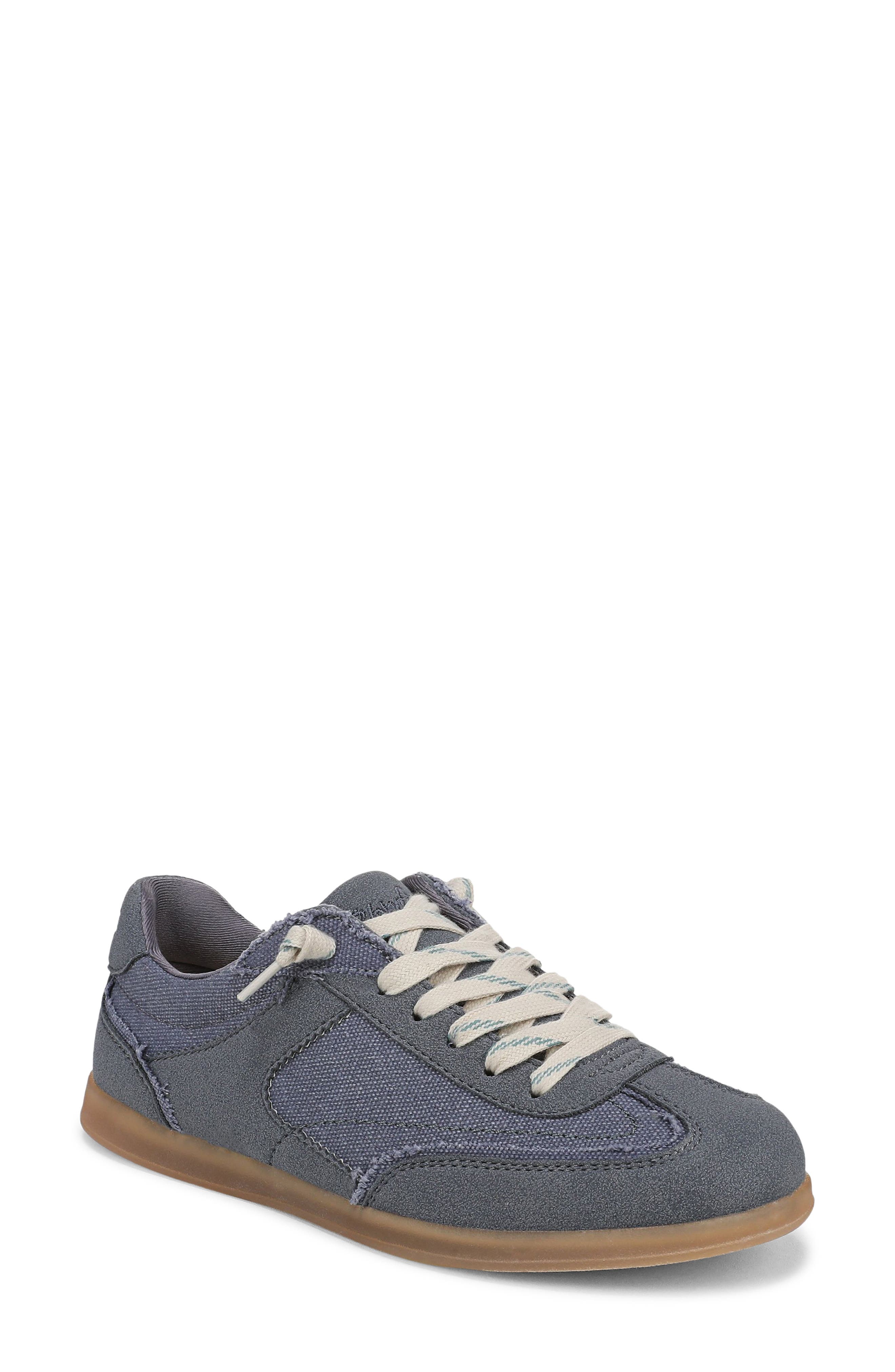 NEWPORT NAVY FAUX SUEDE