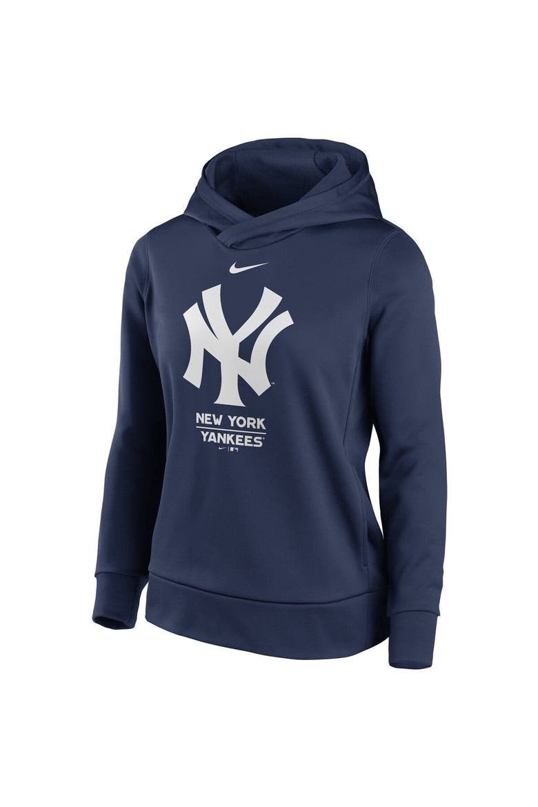 Women's Nike Navy New York Yankees Alternate Logo Performance Pullover Hoodie, Alternate, color, Navy