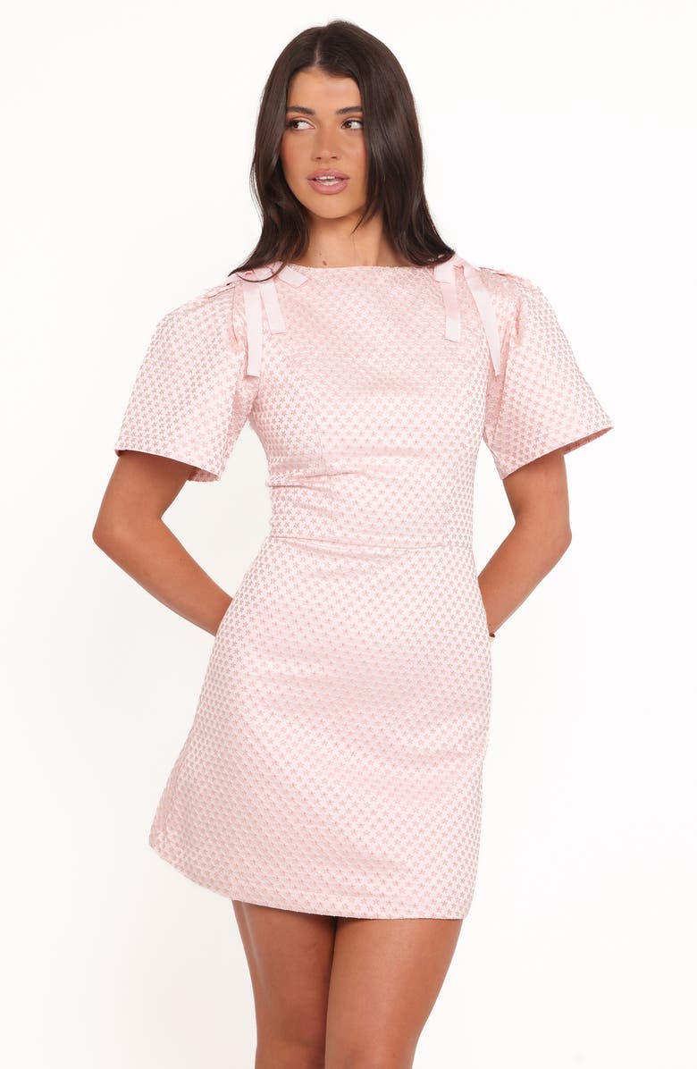 Petal & Pup Marlene Jacquard Minidress, Alternate, color, 