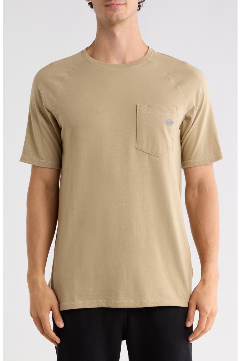 Performance Temp IQ Pocket Tee, Main, color, MEDIUM BEIGE