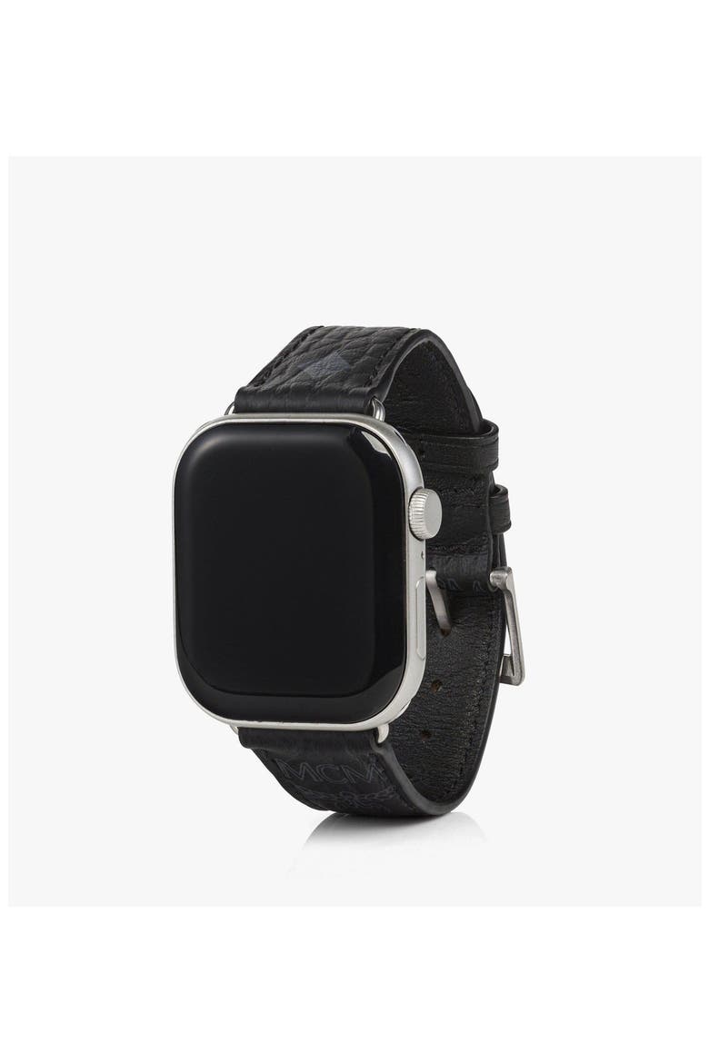 42-49mm Apple Watch Band in Visetos, Main, color, Black