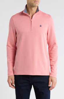 Brooks Brothers Piqué Half Zip Pullover