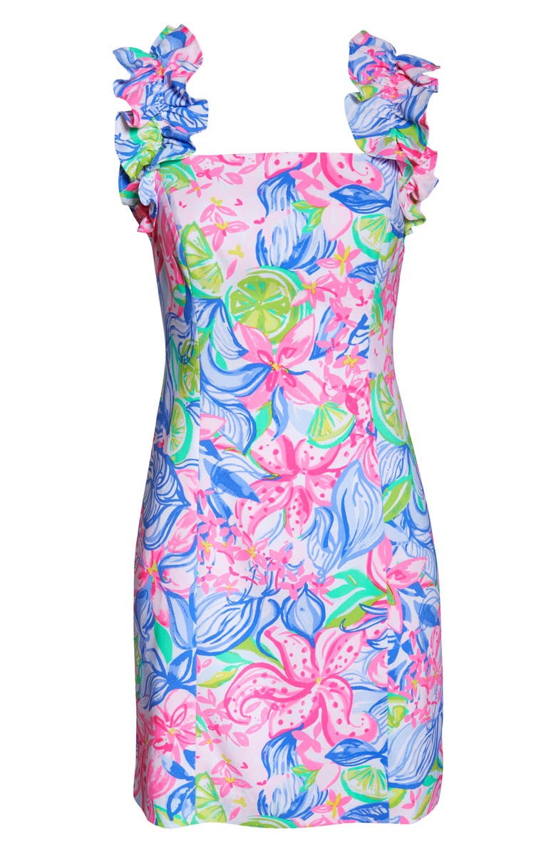 Lilly Pulitzer<sup>®</sup> Steffi Ruffle Sheath Dress, Alternate, color,