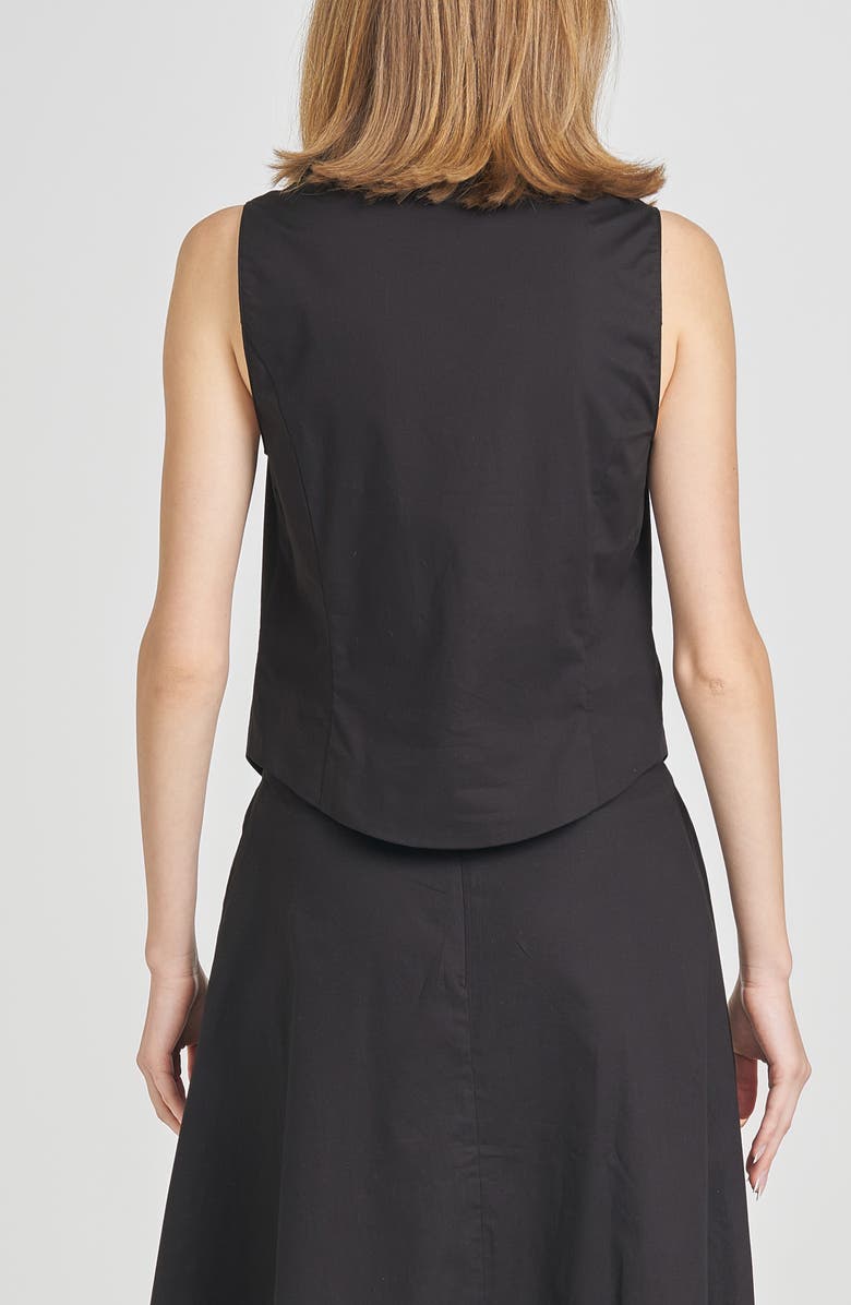 WAYF Lilly Sleeveless Button-Up Top, Alternate, color,