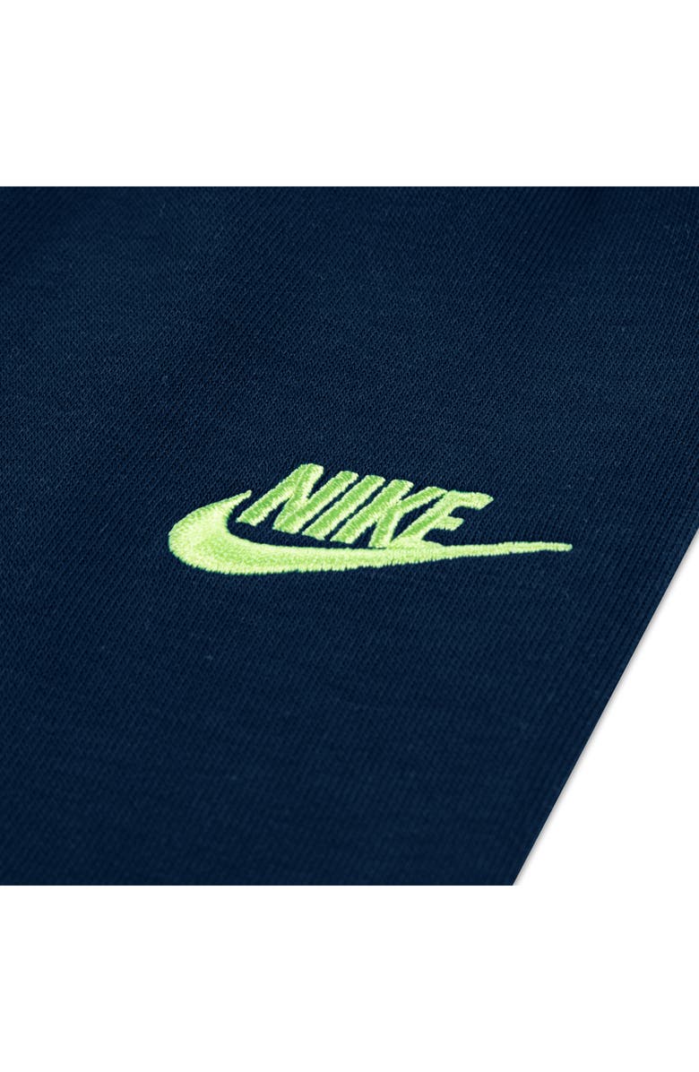 Nike Sportswear Glow With Me Fleece Hoodie & Joggers Set, Alternate, color, Blue Force