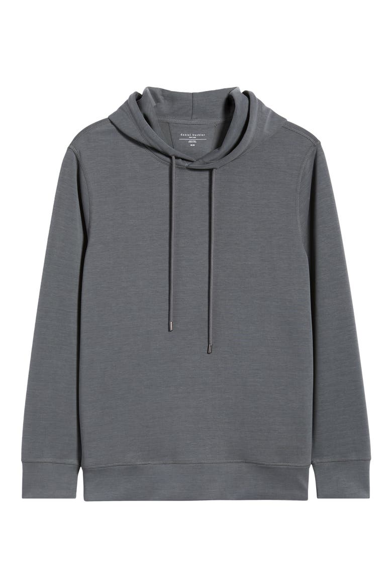Drawstring Hoodie, Alternate, color, CHARCOAL