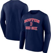 Logo Athletic Men's Logo Athletic Navy Boston Red Sox Heart & Soul Long Sleeve T-Shirt