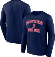 Logo Athletic Men's Logo Athletic Navy Boston Red Sox Heart & Soul Long Sleeve T-Shirt