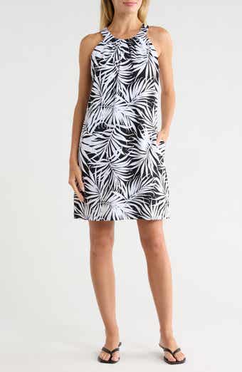 Tommy Bahama Aubrey Lorenzo Leaves Halter IslandZone® Dress