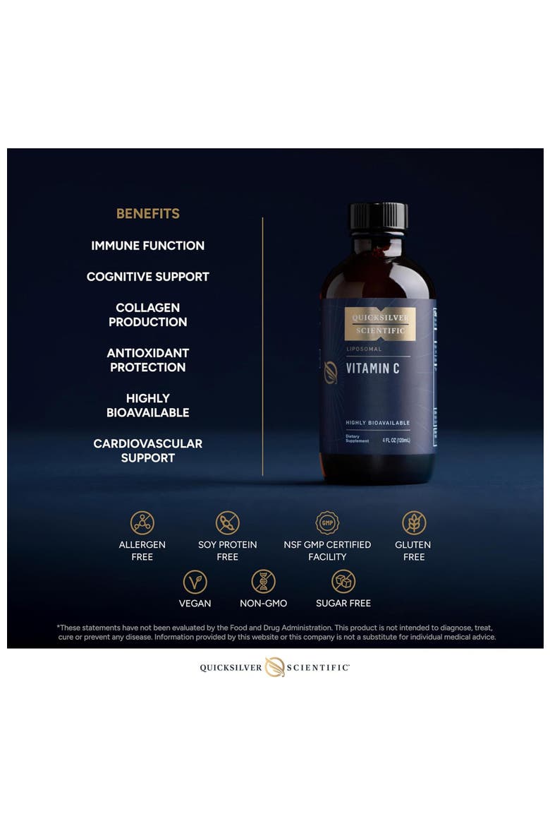 Liposomal Vitamin C Liquid Immune Support Supplement, Alternate, color, None
