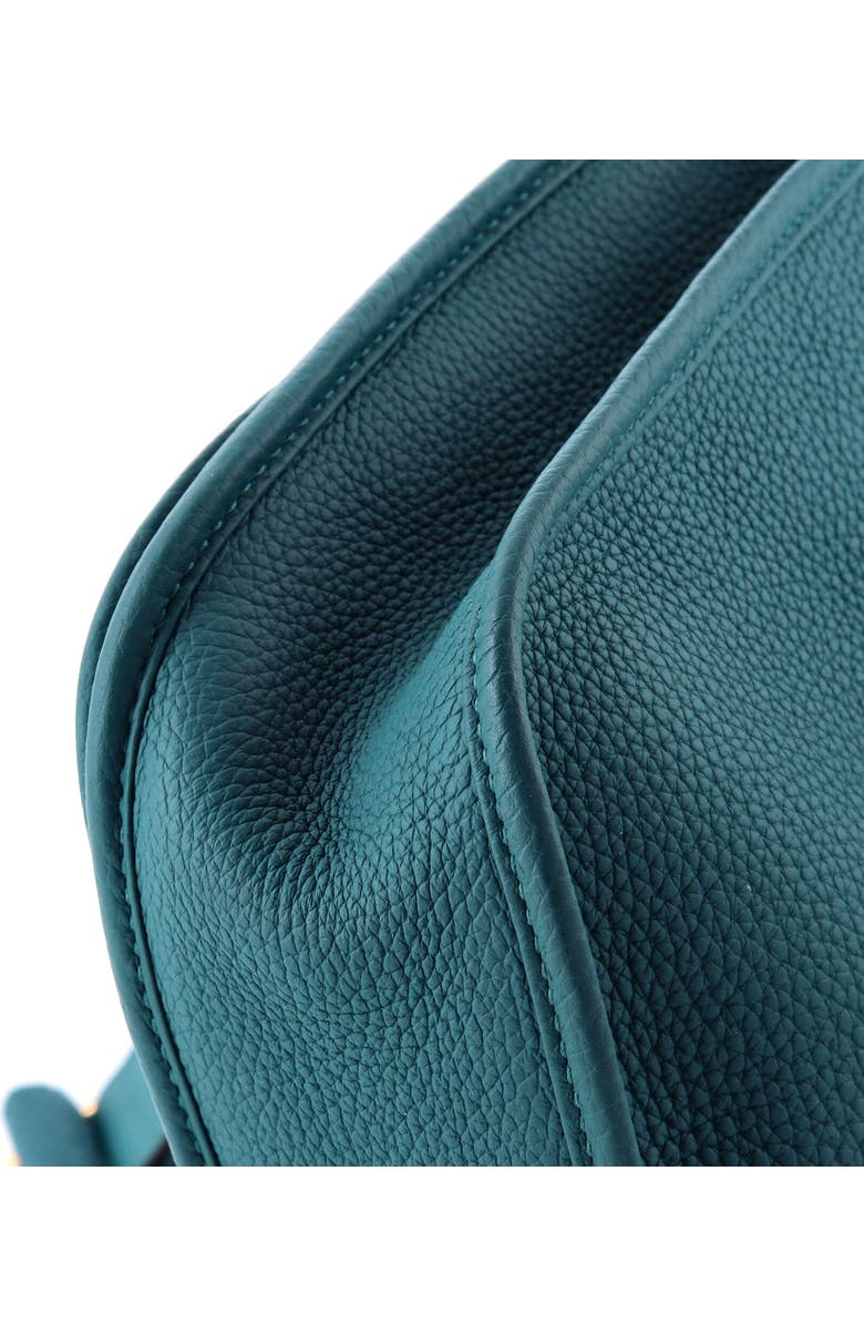 Pre-Owned Hermes Evelyne Bag Gen III Clemence PM, Alternate, color, Vert Bosphore