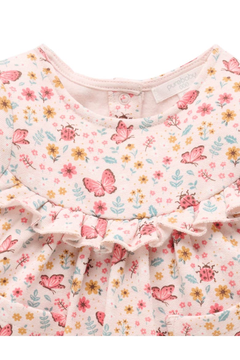 Cosy Dress with Leggings, Alternate, color, Butterfly Print