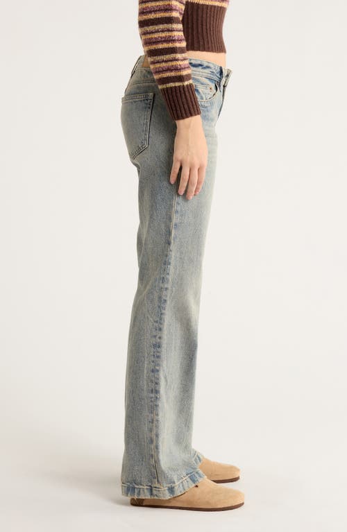 Pacsun Jade Low Rise Bootcut Jeans In Blue