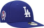 New Era Men's New Era Royal Los Angeles Dodgers 9/11 Memorial Side Patch 59FIFTY Fitted Hat