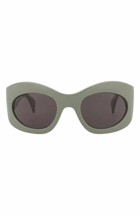Gucci 55mm Novelty Cat Eye Sunglasses