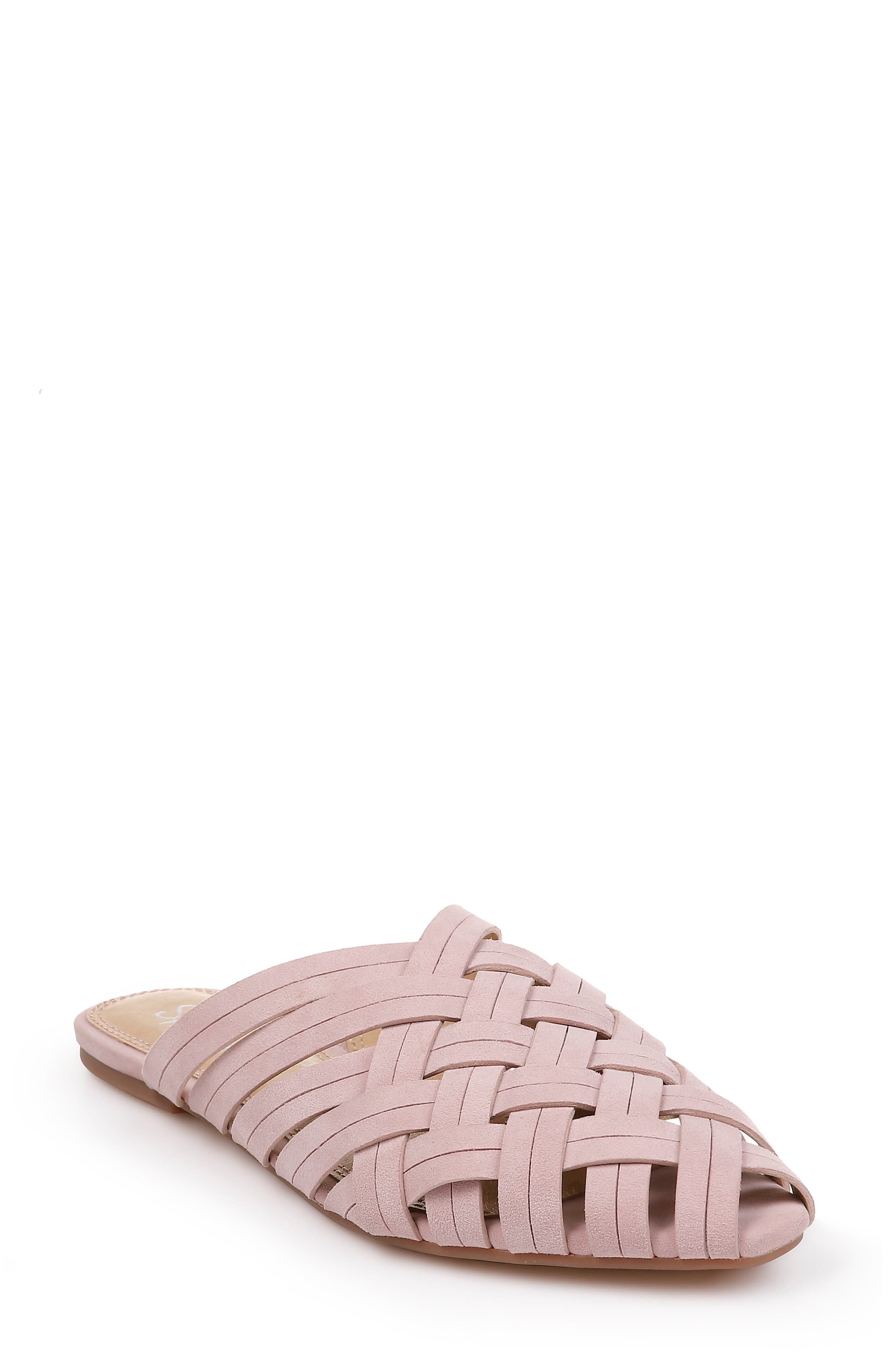 Sherwood Mule, Main, color, ROSE SUEDE