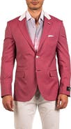 Maceoo Socrate Evo Resistance13 Contrast Trim Virgin Wool Blazer