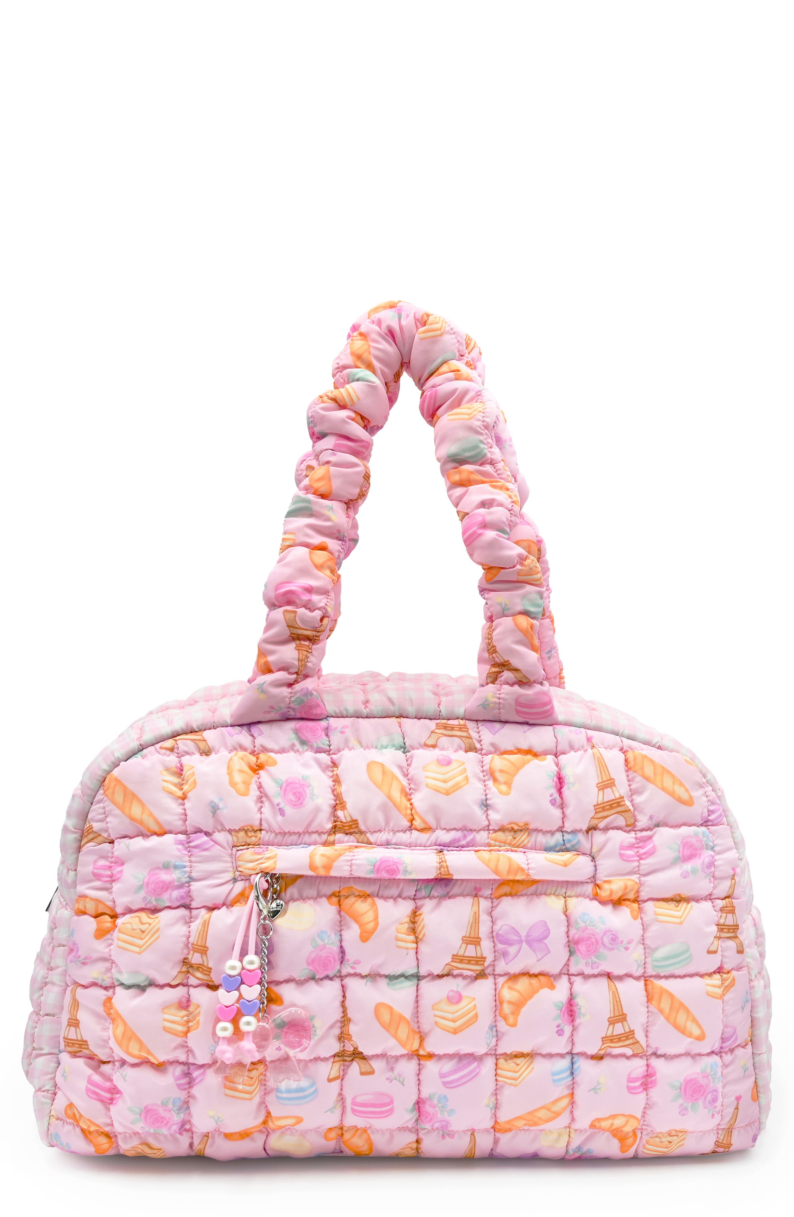 Kids' Paris Quilted Duffle Bag