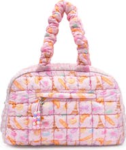 OMG Accessories Kids' Paris Quilted Duffle Bag