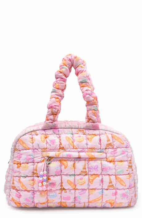 Kids' Paris Quilted Duffle Bag