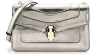 Pre-Owned Bvlgari Serpenti Forever Shoulder Bag Patent Small