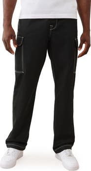 True Religion Horseshoe Outline Cargo Jeans