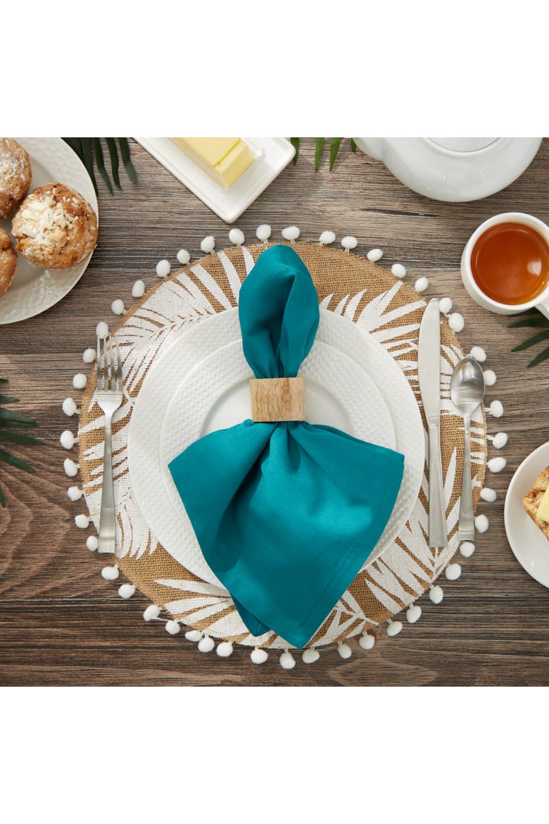 Solid Everyday Cloth Napkin Set/6, Alternate, color, Sky Blue