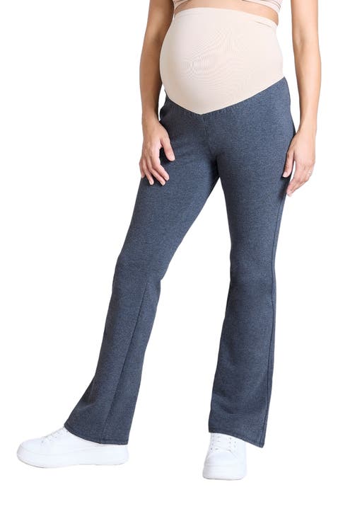 Secret Fit Over the Belly Full Length Flare Leggings