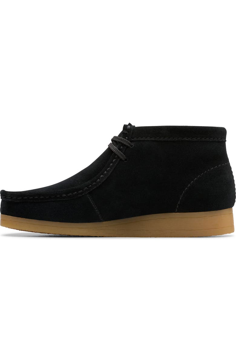 Clarks<sup>®</sup> Wallaston Chukka Boot, Alternate, color, Black Suede