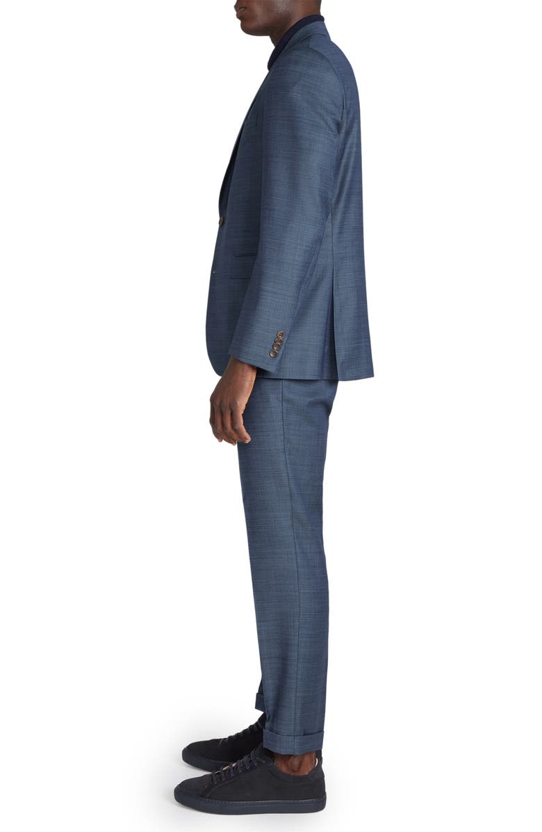 Jack Victor Esprit Soft Contemporary Fit Wool Suit, Alternate, color, Blue