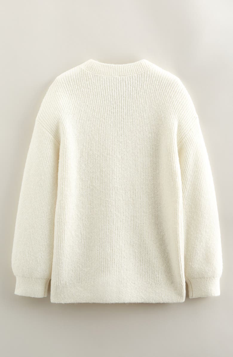 Nordstrom Kids' Oversize Cardigan, Alternate, color, Ivory Egret