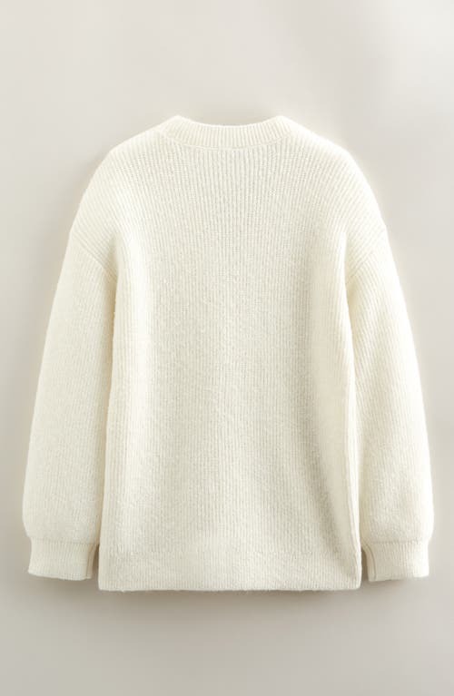 Nordstrom Kids' Oversize Cardigan In White