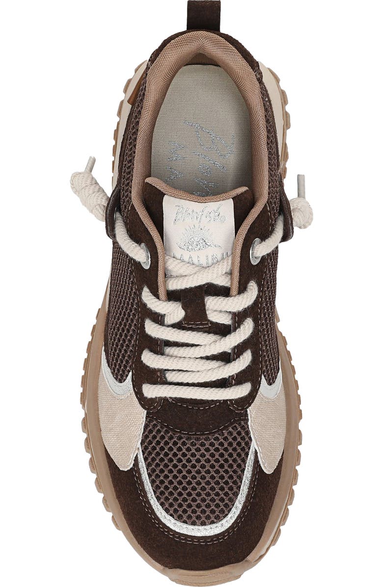 Blowfish Malibu Leotina Sneaker, Alternate, color, Espresso Brown Faux Suede