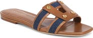 Veronica Beard Via Mixed Media Slide Sandal