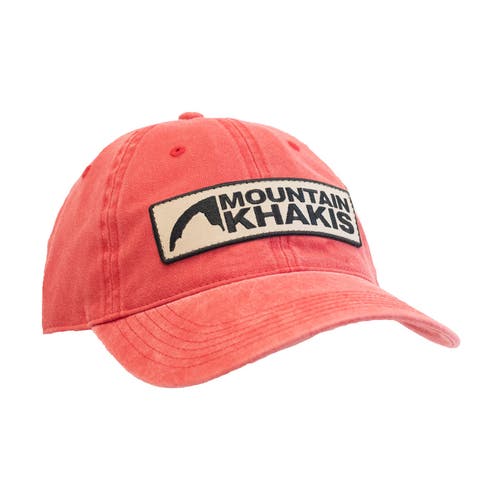 MOUNTAIN KHAKIS MOUNTAIN KHAKIS EXTENDED LOGO HAT