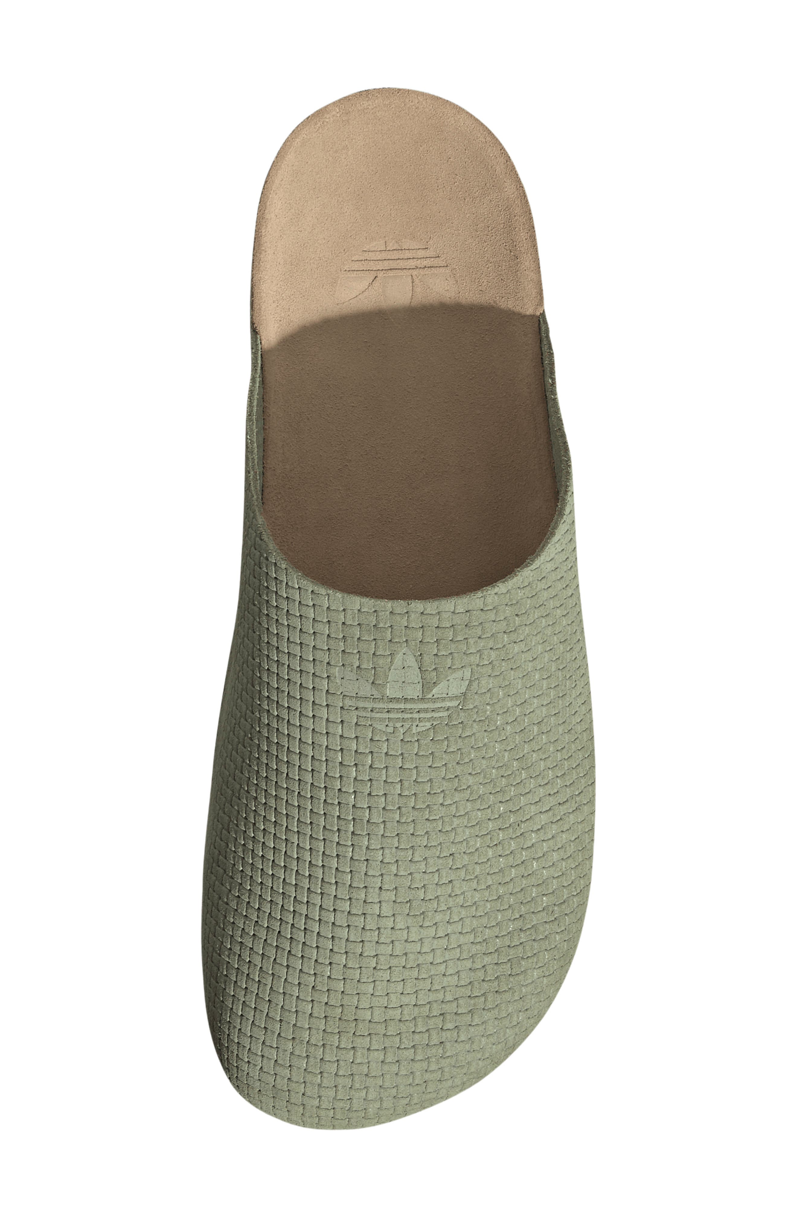 Adiumule Slide, Alternate, color, TENT GREEN/ GREEN/ CARDBOARD