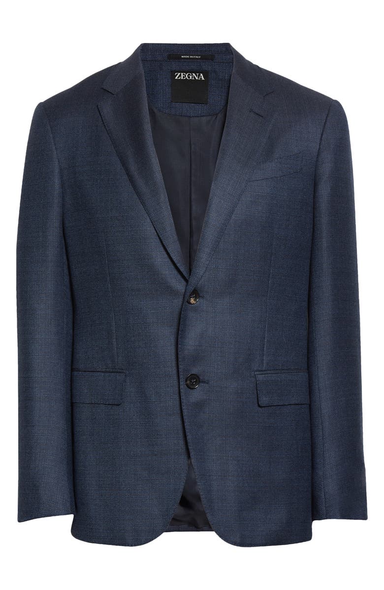 ZEGNA Trofeo Wool Sport Coat, Alternate, color, 