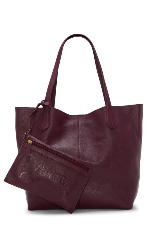 Jenna Pebble Leather Tote